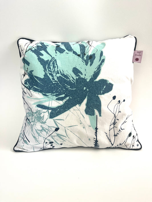 Kissen „Lavendelblau“ · 40 × 40 cm