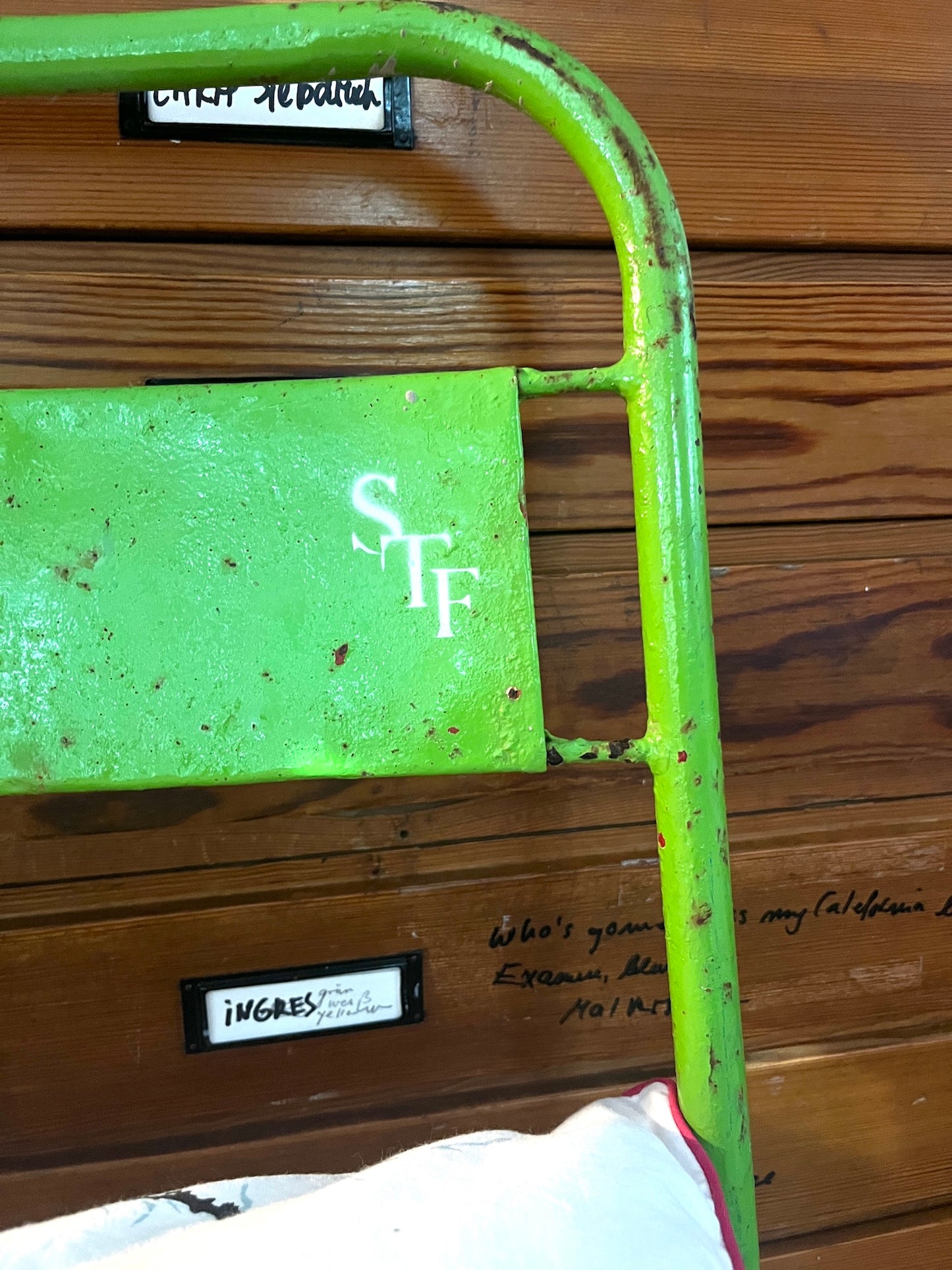 Stuhl Objet Trouvé „I Love Summer“